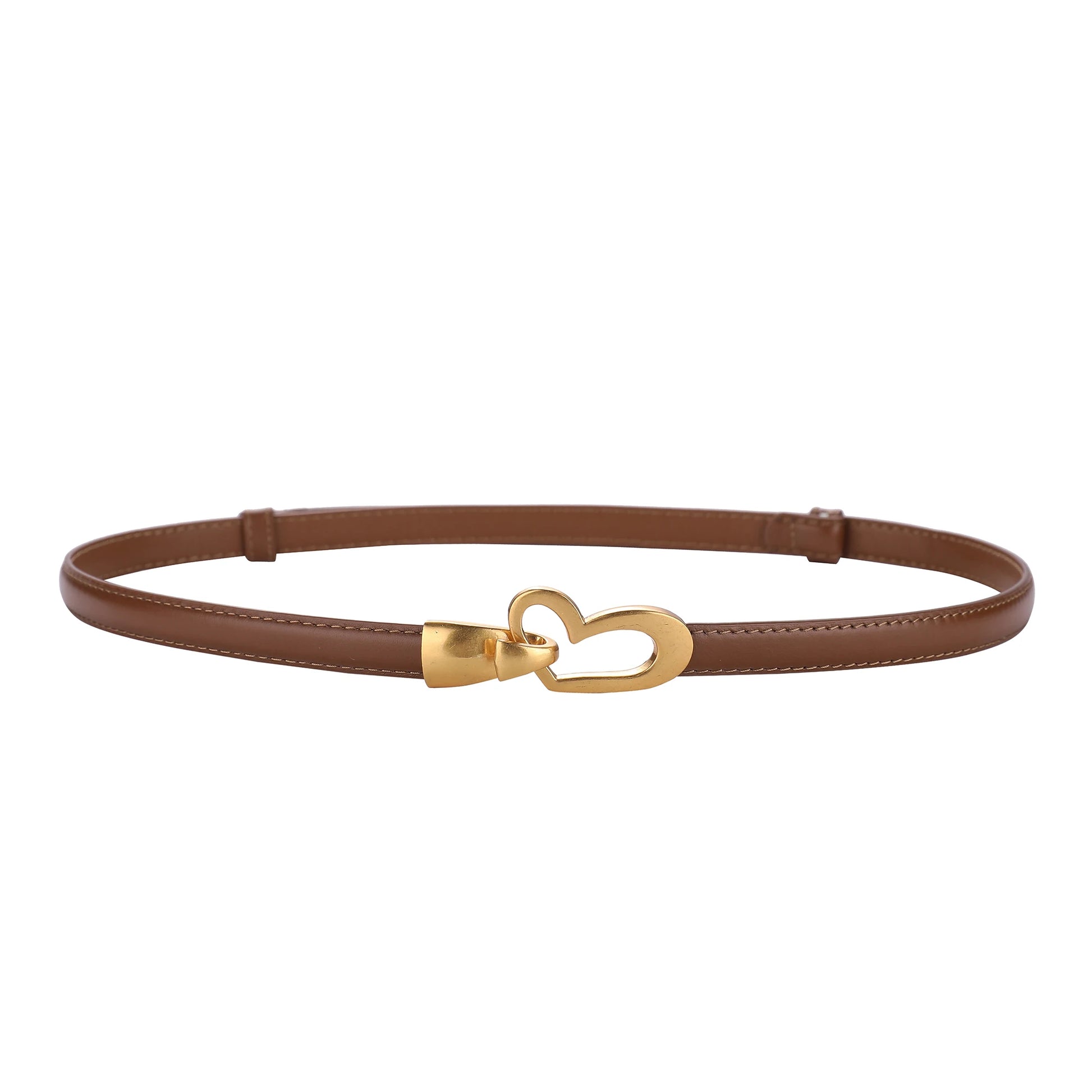 Luxury Leather Belt Women Heart Buckle Elegant Design – Elegant Men's Accessory | Accessorio Uomo Elegante