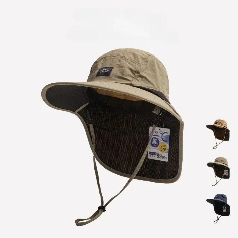 DRAVEN — Wide Brim Waterproof Bucket Hat – Unisex Outdoor Protection