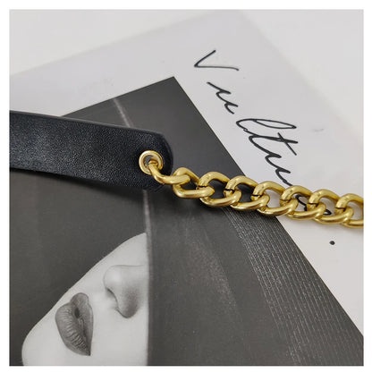 Luxury Gold Chain Belt Women Floral Adjustable Design – Elegant Men's Accessory | Accessorio Uomo Elegante