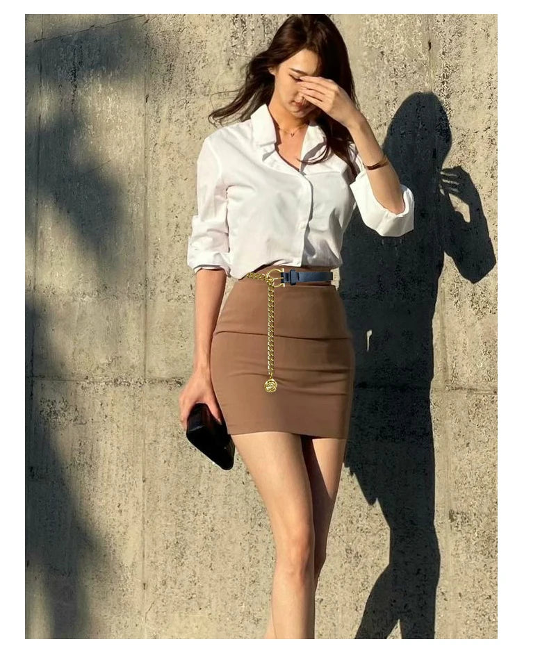 DRAVEN — Luxury Gold Chain Belt Women Floral Adjustable Design