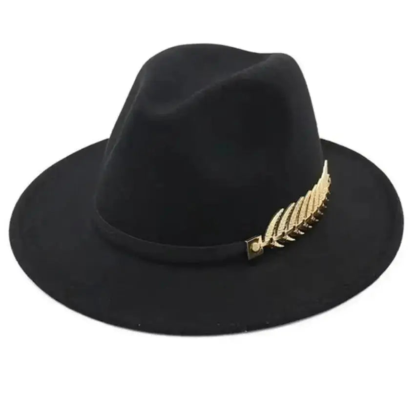 Elegant Wool Jazz Hat – Vintage British Style – Elegant Men's Accessory | Accessorio Uomo Elegante