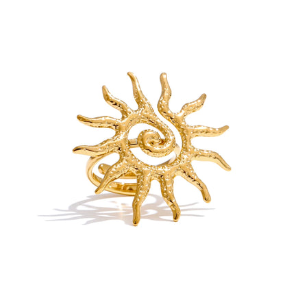 18k gold sun adjustable – Elegant Men's Accessory | Accessorio Uomo Elegante