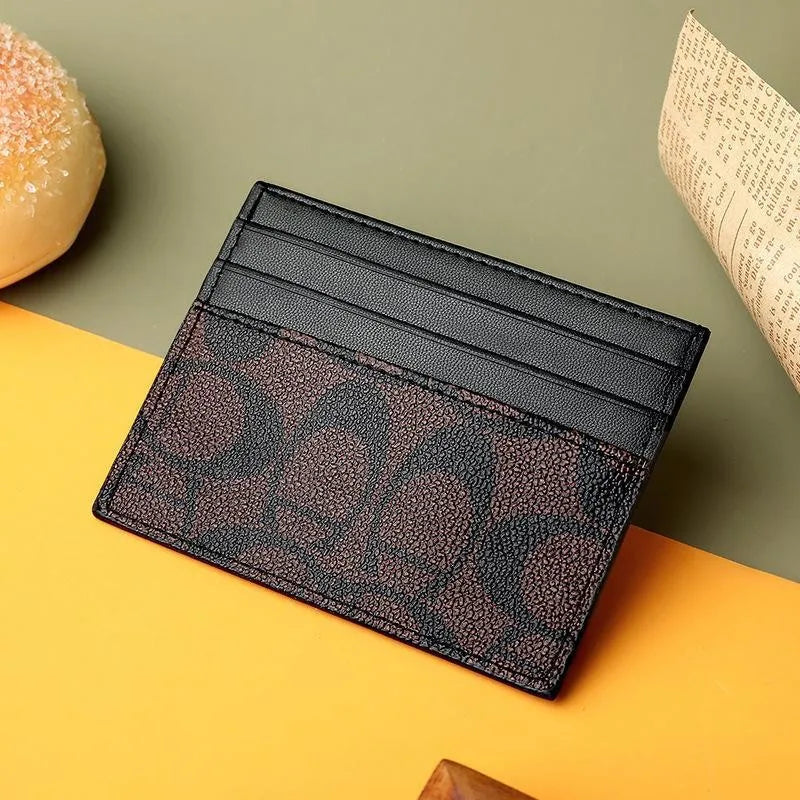Luxury PU Leather Wallet Women Multifunction Card Holder – Elegant Men's Accessory | Accessorio Uomo Elegante
