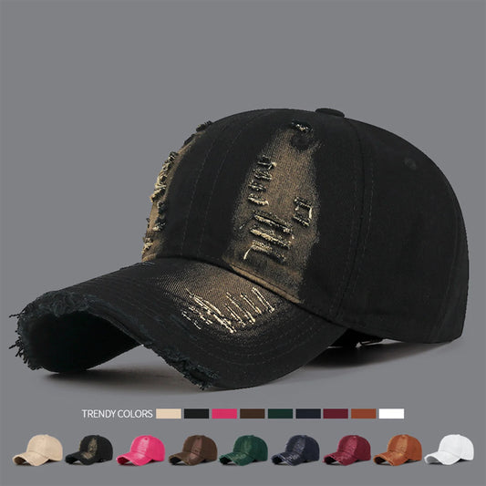 DRAVEN — Vintage Washed Baseball Cap – Unisex Summer Essential — Hats & Caps | DRAVEN