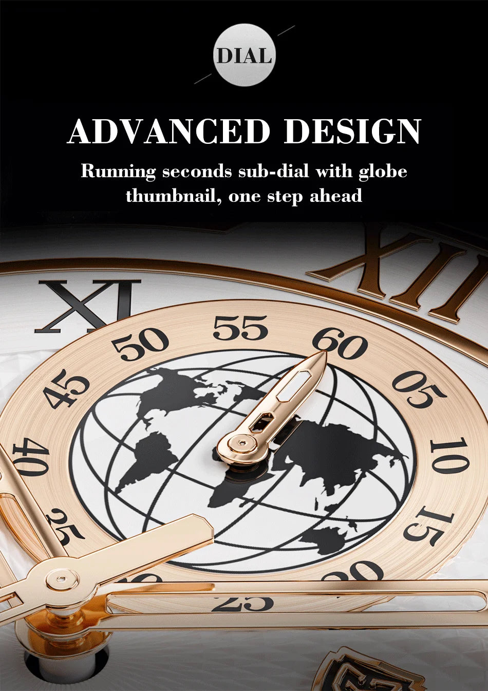 Defining Elegance – Men’s Business Quartz Watch with Luminous Waterproof Design – Elegant Men's Accessory | Accessorio Uomo Elegante