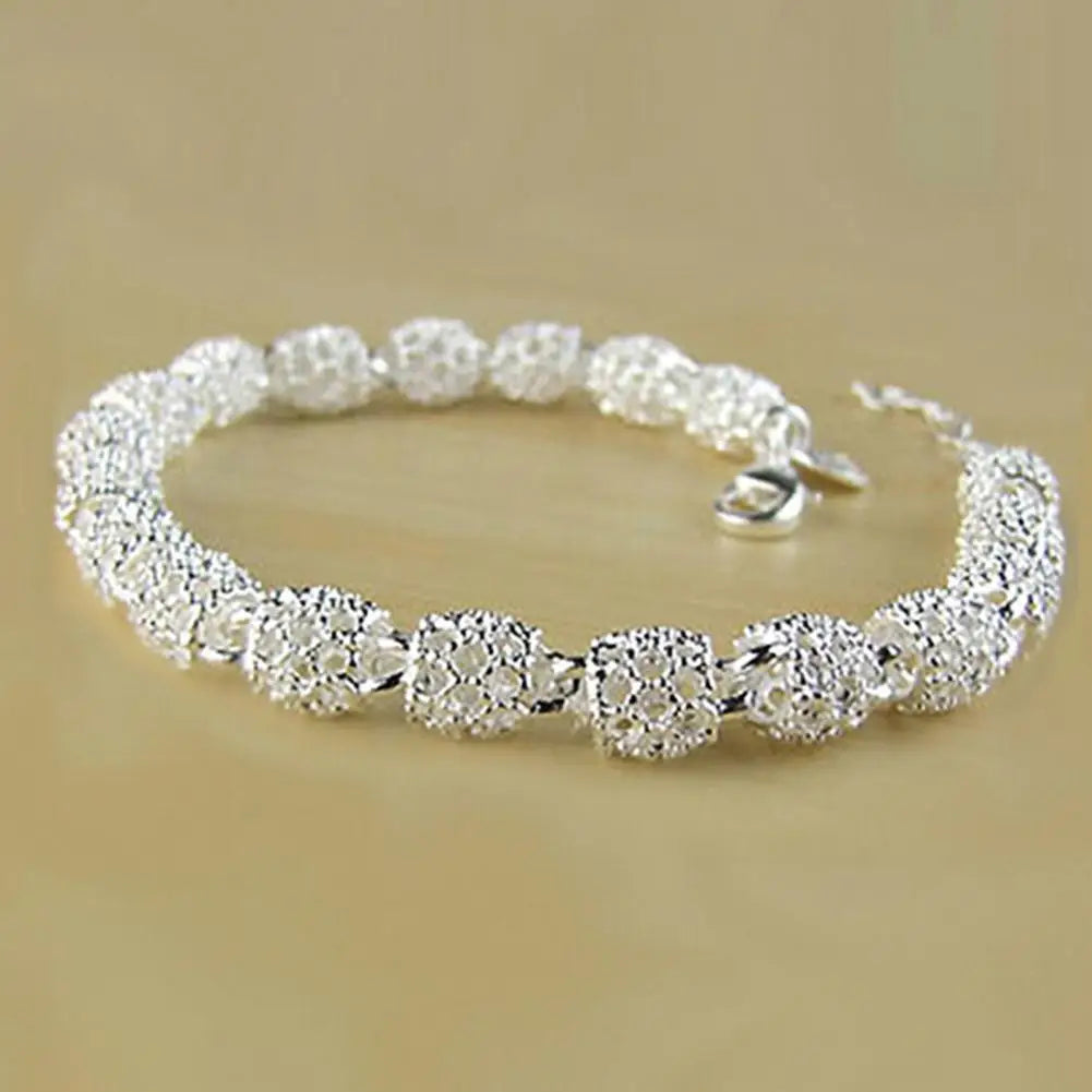 Draven Frosted Link Bracelet – Elegant Men's Accessory | Accessorio Uomo Elegante