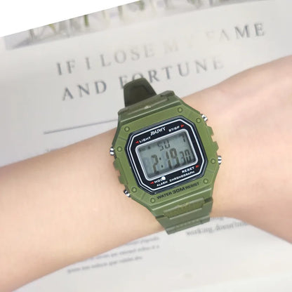 Neo Pulse – 2025 Unisex Digital LED Watch in Gold Finish