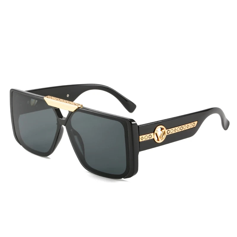 DRAVEN — Large Square Street Sunglasses – Designer Travel Style