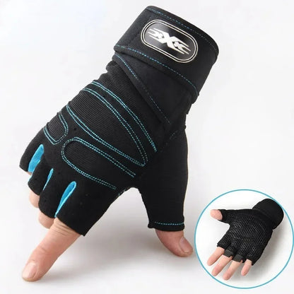 Fingerless Sport Gloves – Unisex Fitness & Outdoor Style