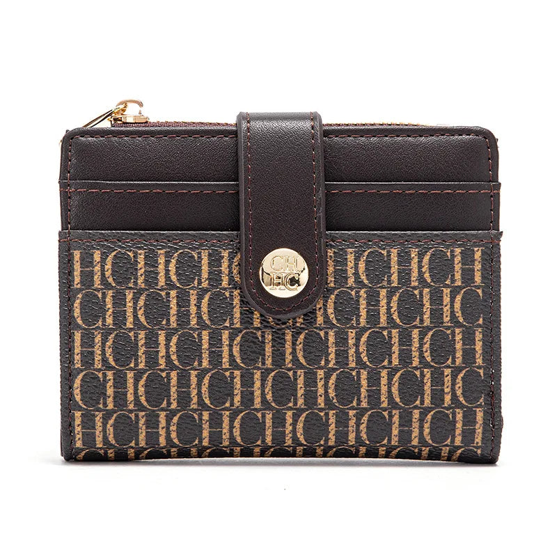 DRAVEN — Classic Square Wallet Women 2025 Snap Closure Design