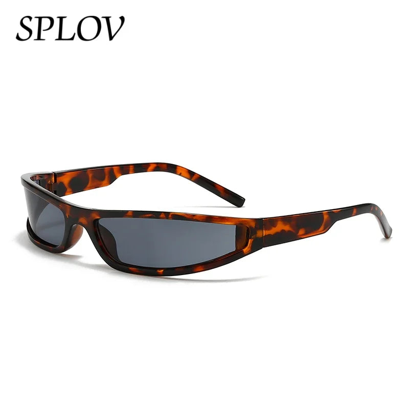 DRAVEN — Narrow Frame Tech Sunglasses – Futuristic Cycling Style