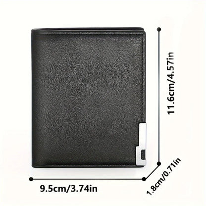 Luxury Leather Wallet Men Stylish Design Premium Gift – Elegant Men's Accessory | Accessorio Uomo Elegante