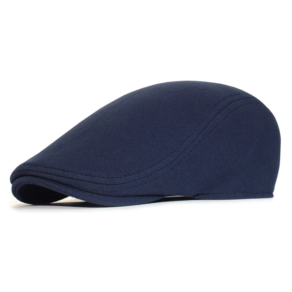 2025 Retro Soft Beret – Minimalist Street Style Cap – Elegant Men's Accessory | Accessorio Uomo Elegante