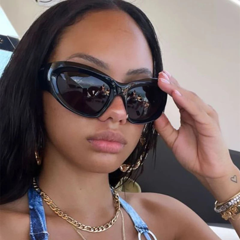 DRAVEN — Steampunk Party Sunglasses – Y2K  Style