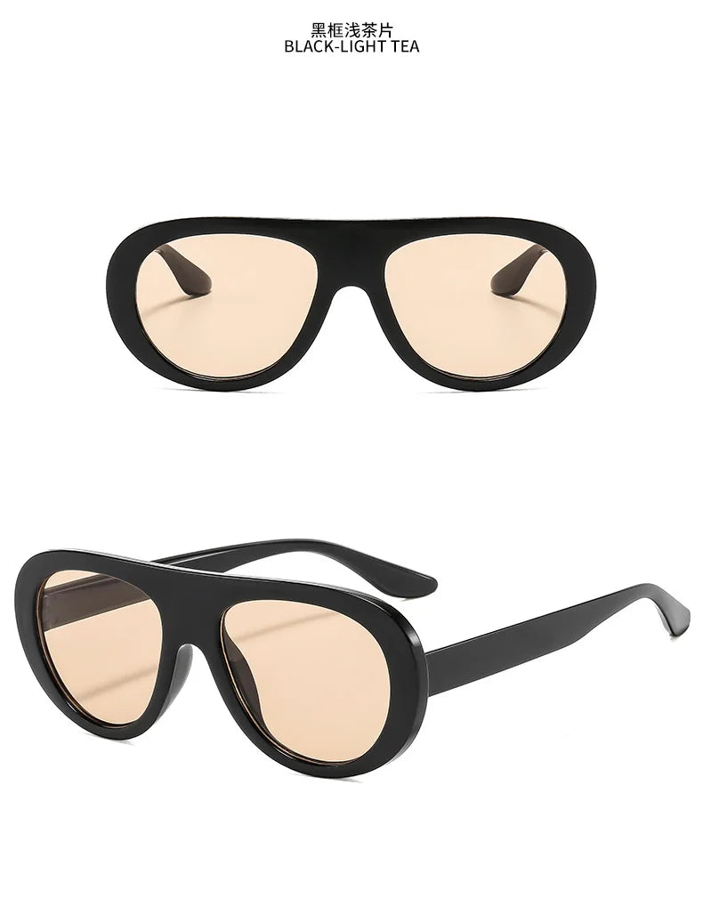 DRAVEN — Oversized Sunglasses – Designer Punk UV400 Eyewear