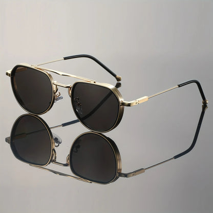 Alloy Frame Sunglasses – Durable Outdoor Design – Elegant Men's Accessory | Accessorio Uomo Elegante