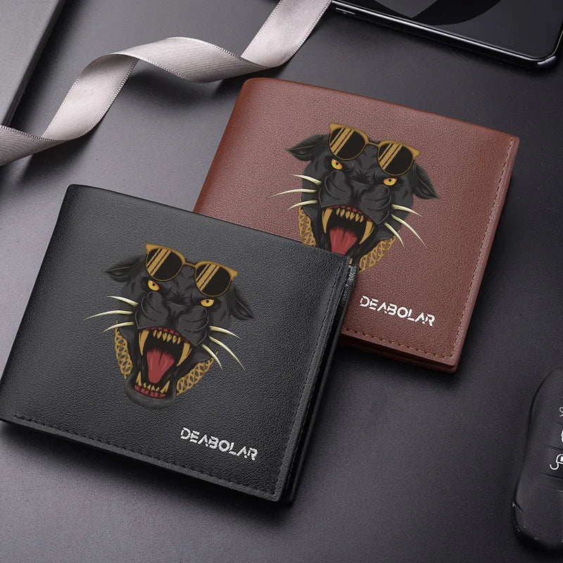 DRAVEN — Luxury Leather Wallet Men Coin Pocket Card Holder