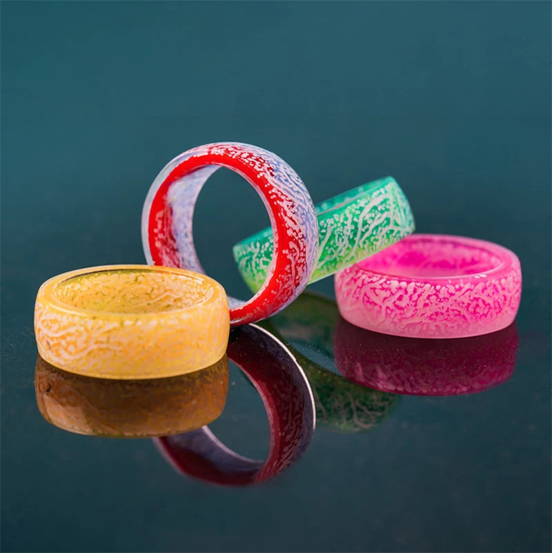 DRAVEN — Colorful Luminous Resin Ring