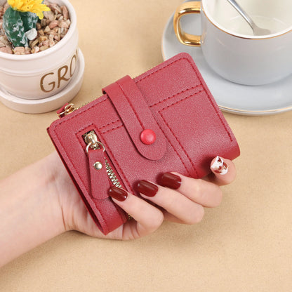 Luxury Short Wallet Women Multifunction Coin Purse – Elegant Men's Accessory | Accessorio Uomo Elegante