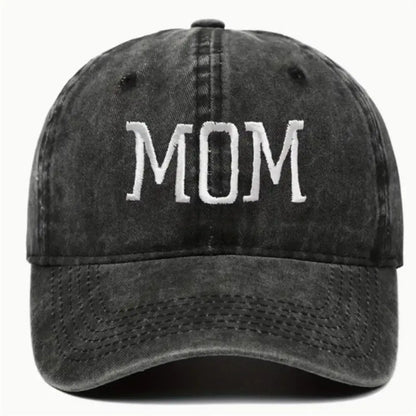 DAD MOM Embroidered Cap – Unisex Cotton Street Style
