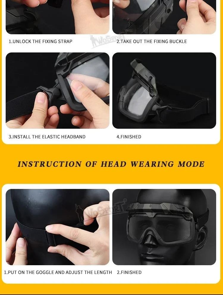 DRAVEN — Sport Tactical Sunglasses – Dual Mode Protection