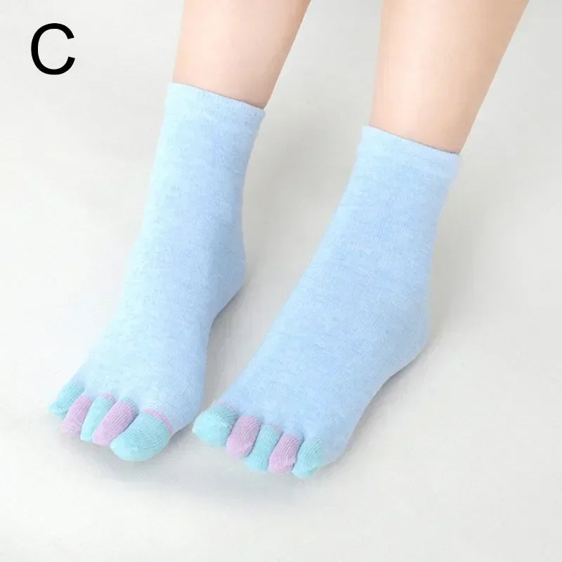 DRAVEN — Five Toe Cotton Socks – Women’s Kawaii Casual Style