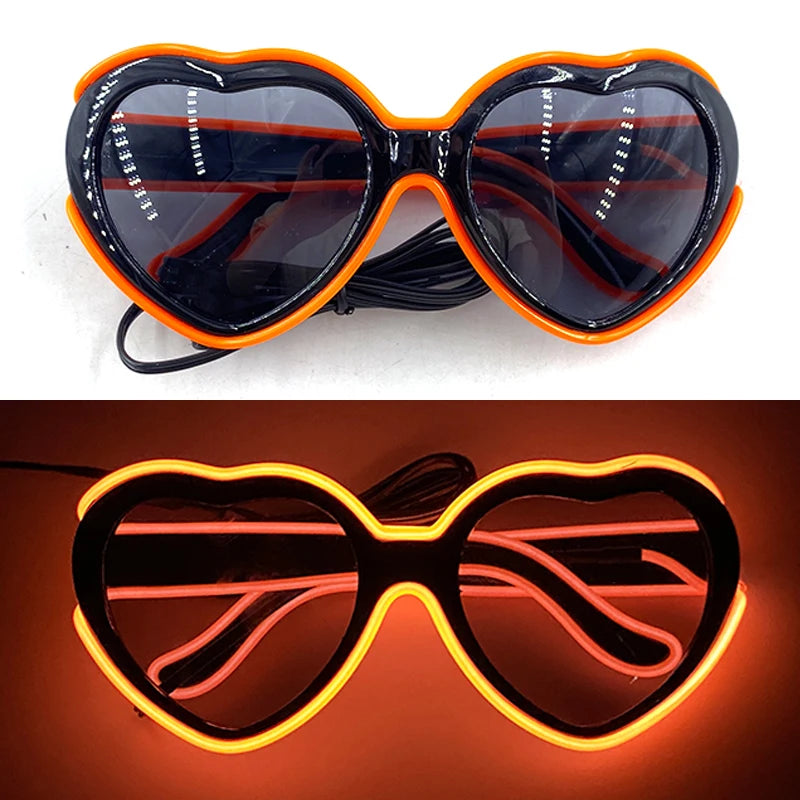 DRAVEN — Neon Glow Party Sunglasses – LED Light-Up Style