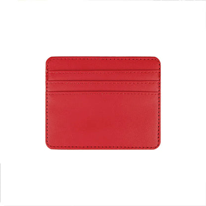 PU Leather ID Card Holder Slim Multi Slot Wallet – Elegant Men's Accessory | Accessorio Uomo Elegante