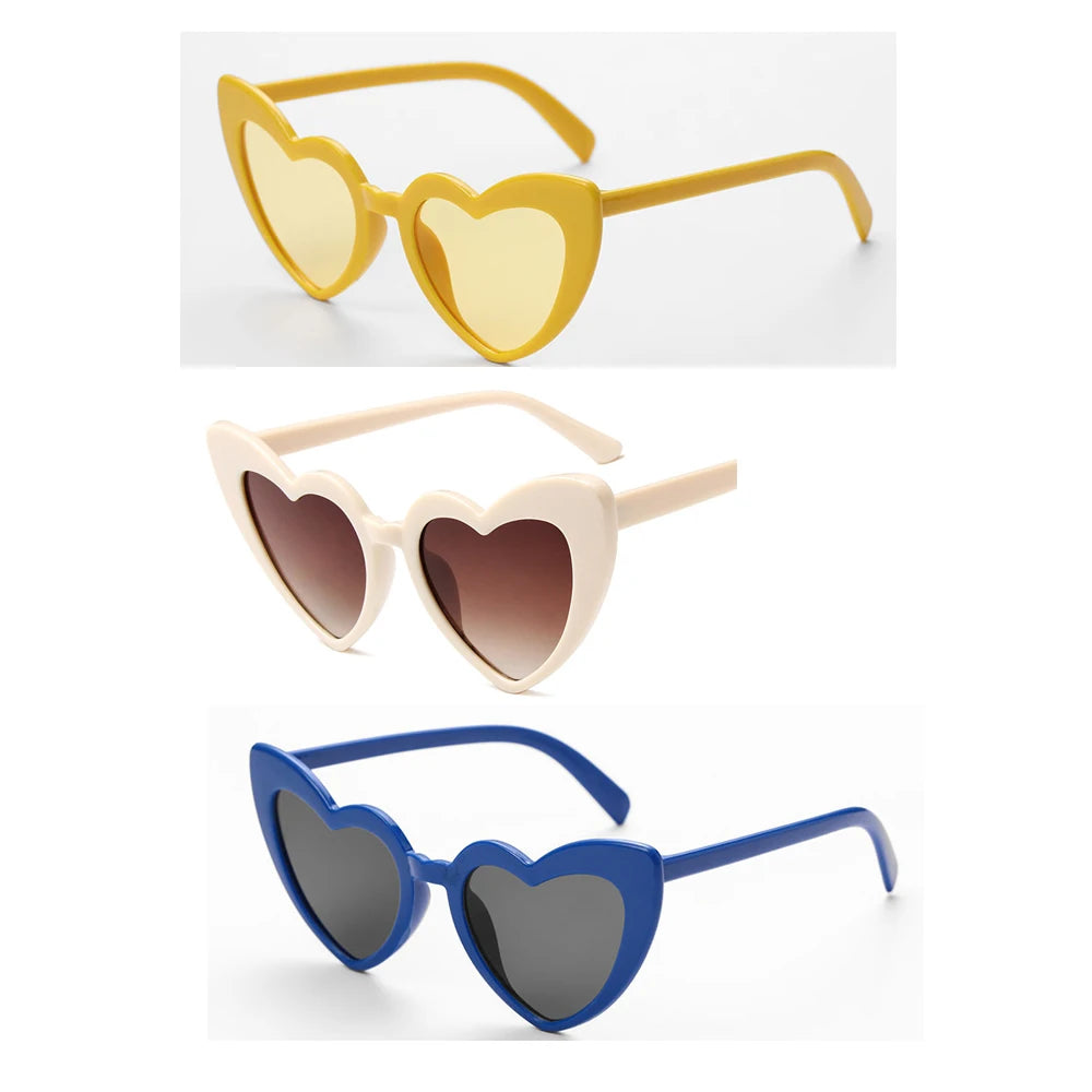 DRAVEN — Heart Diffraction Sunglasses – Love Light Effect Party Eyewear