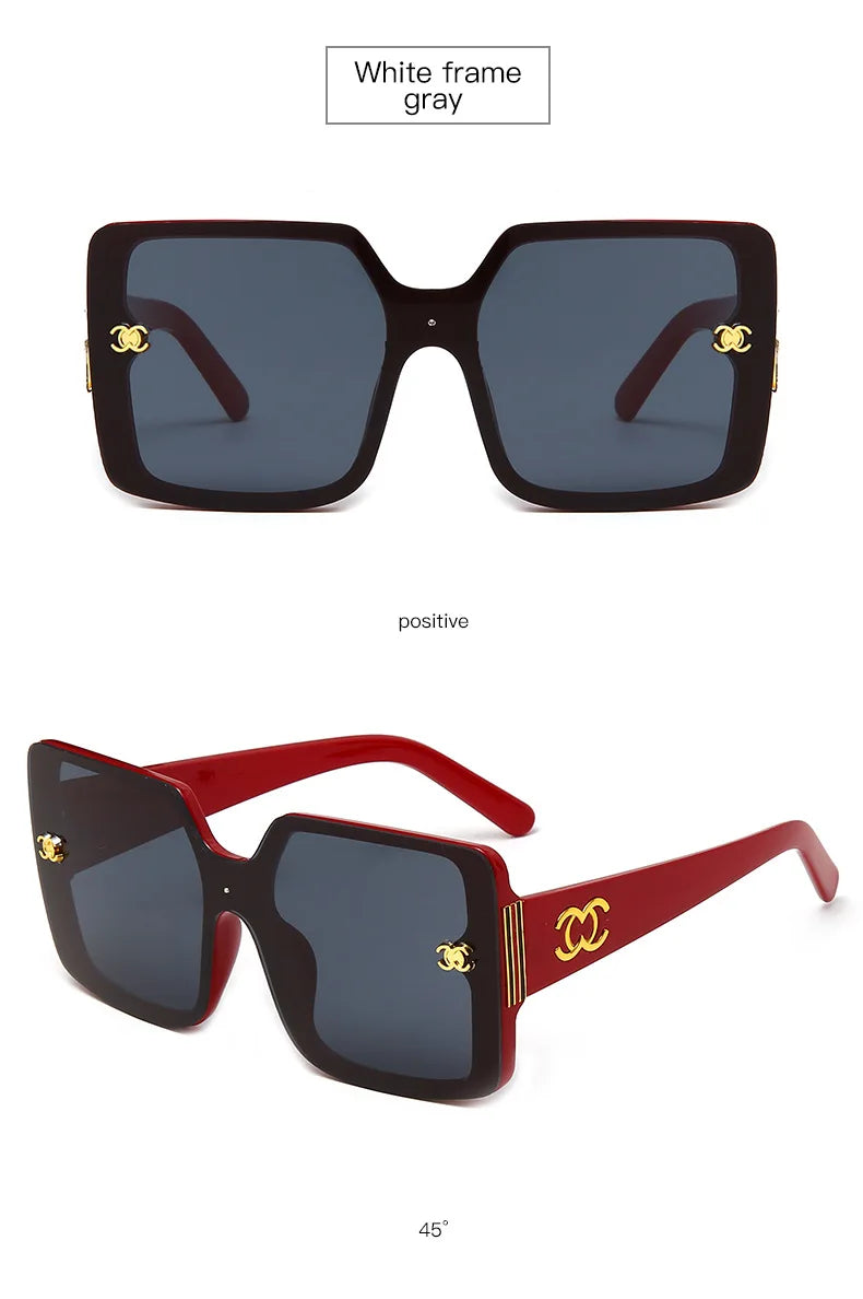 DRAVEN — Luxury Square Sunglasses – Modern Glamour Design