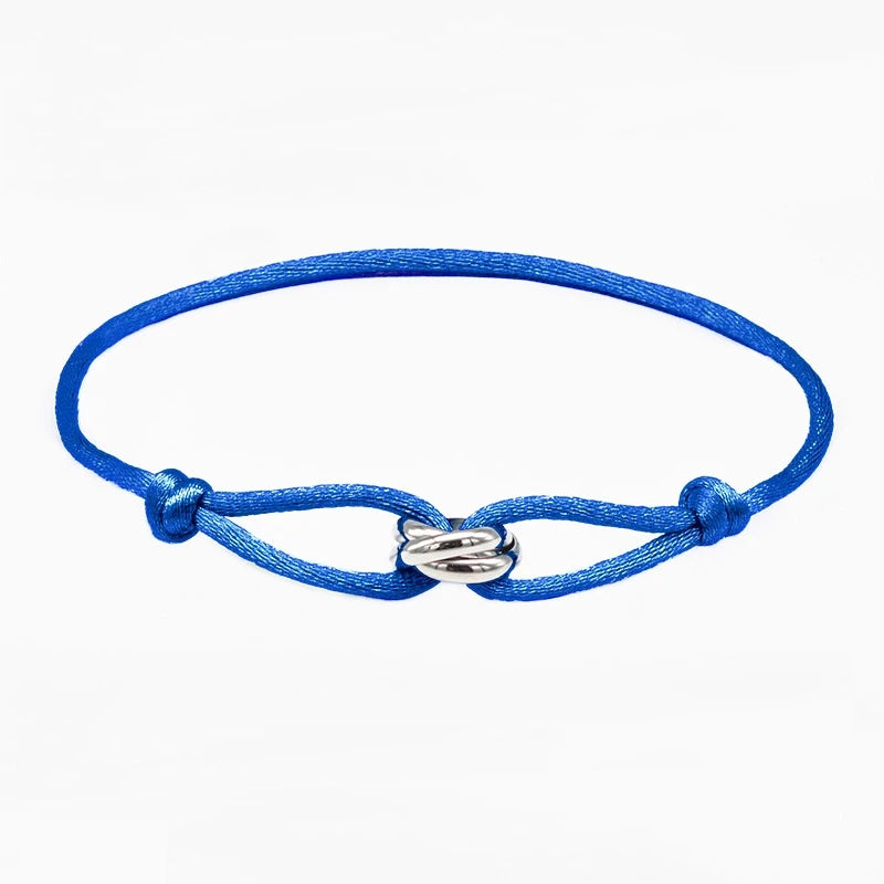 DRAVEN — Unisex Rope Bracelet with Metal Buckle
