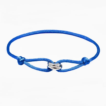 Unisex Rope Bracelet with Metal Buckle