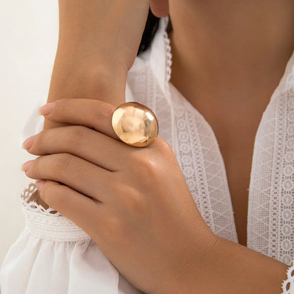 Luxury Irregular Geometric Ring