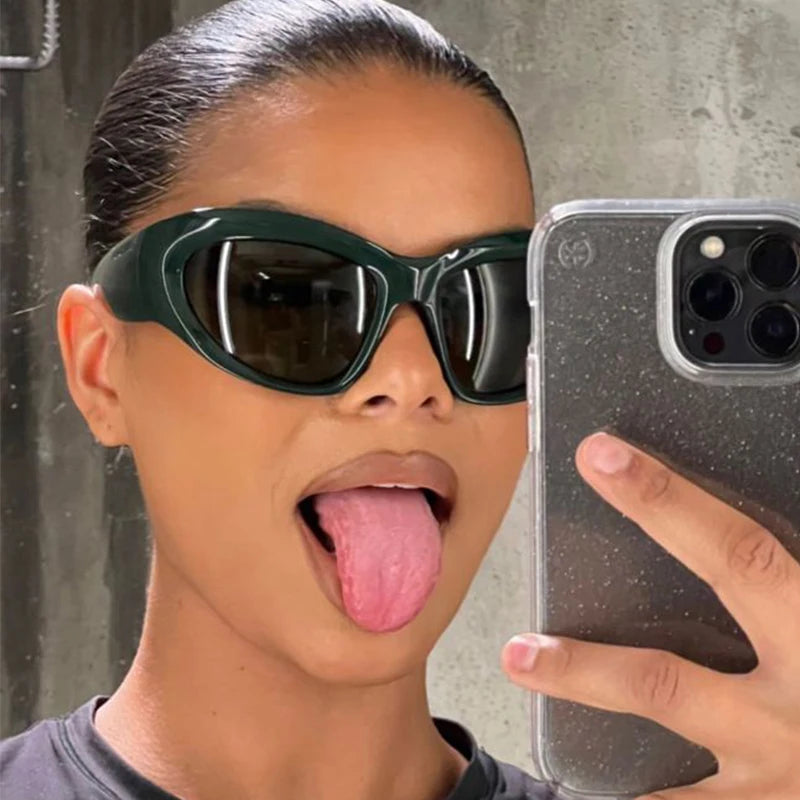 DRAVEN — Steampunk Party Sunglasses – Y2K  Style