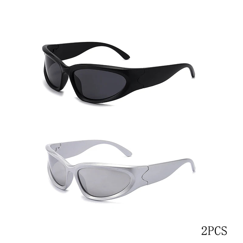 DRAVEN — Sports Cycling Sunglasses – Y2K Modern Style