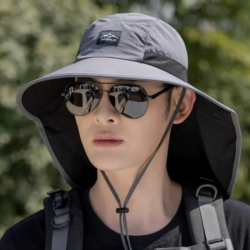 DRAVEN — Wide Brim Waterproof Bucket Hat – Unisex Outdoor Protection