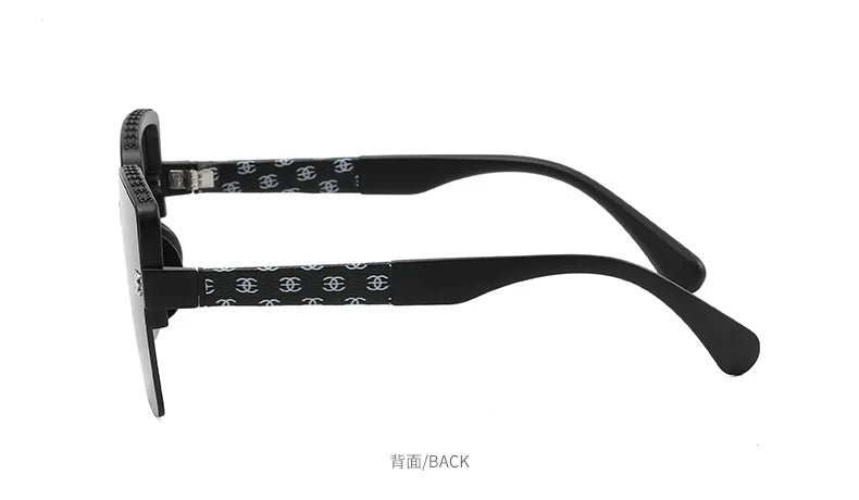 Minimal Square Luxury Sunglasses – Unisex Fashion Shades – Elegant Men's Accessory | Accessorio Uomo Elegante