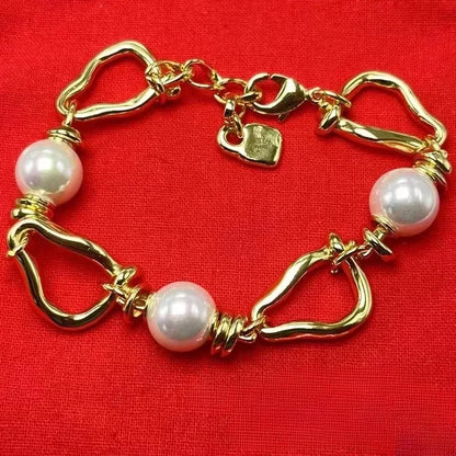 Geometric Interlocking Rings Bracelet – Elegant Men's Accessory | Accessorio Uomo Elegante