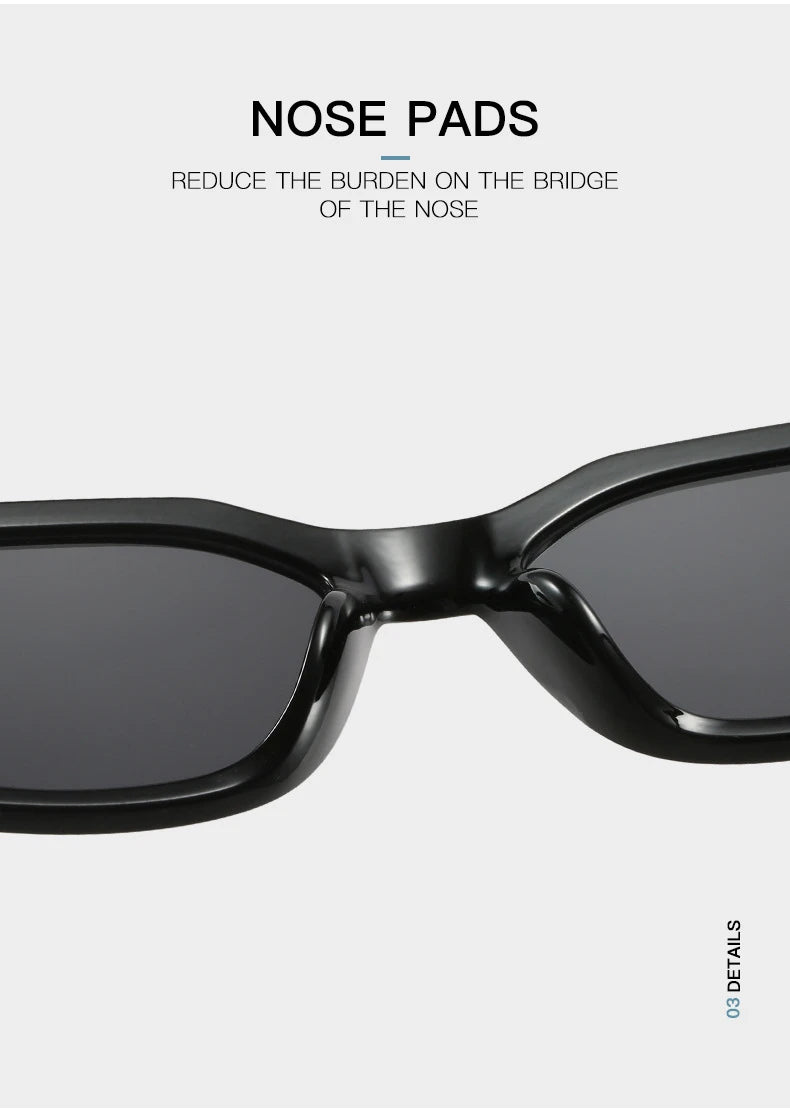 Vintage Rectangle Sunglasses – Small Frame Luxury Shades – Elegant Men's Accessory | Accessorio Uomo Elegante