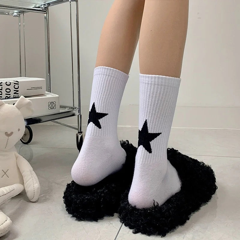 DRAVEN — Star Pattern Ankle Socks – Unisex Street Sport Style