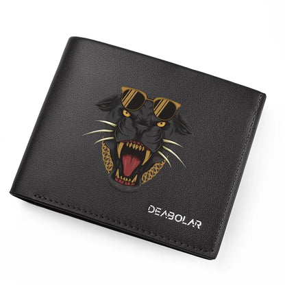 Luxury Leather Wallet Men Coin Pocket Card Holder – Elegant Men's Accessory | Accessorio Uomo Elegante