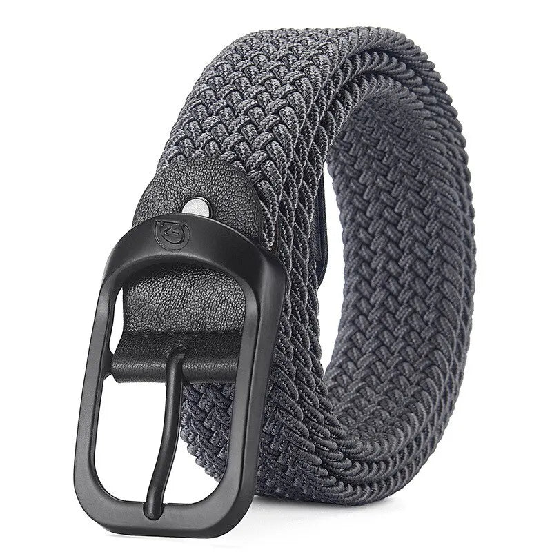 DRAVEN — Woven Elastic Belt Unisex Casual Outdoor Design