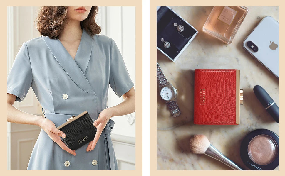 DRAVEN — Elegant Luxury Wallet Women Classic Purse Design