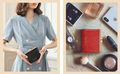 Elegant Luxury Wallet Women Classic Purse Design – Elegant Men's Accessory | Accessorio Uomo Elegante