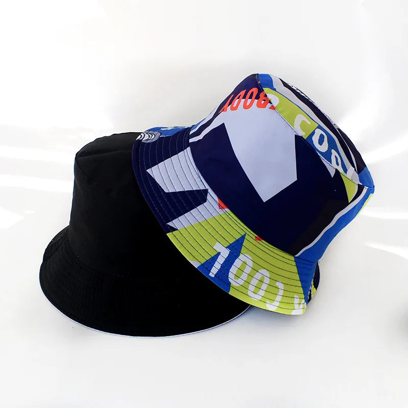DRAVEN — Graffiti Reversible Bucket Hat – Unisex Street Style