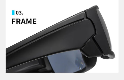 Futuristic Sports Shield Sunglasses – Y2K Driving Style – Elegant Men's Accessory | Accessorio Uomo Elegante