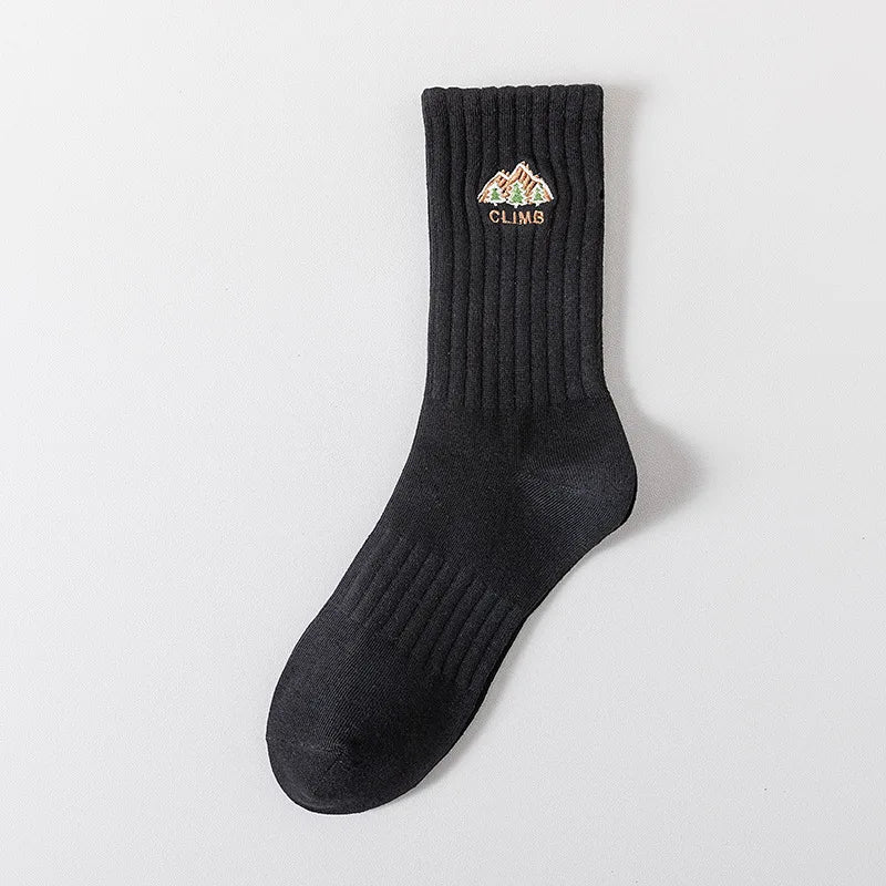 DRAVEN — Cartoon Embroidered Socks – Unisex Harajuku Street Style