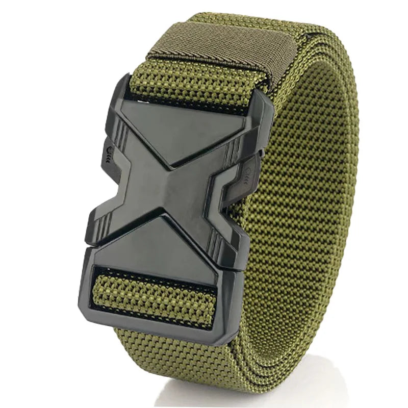 DRAVEN — Nylon Braided Belt Men Lightweight Breathable Design