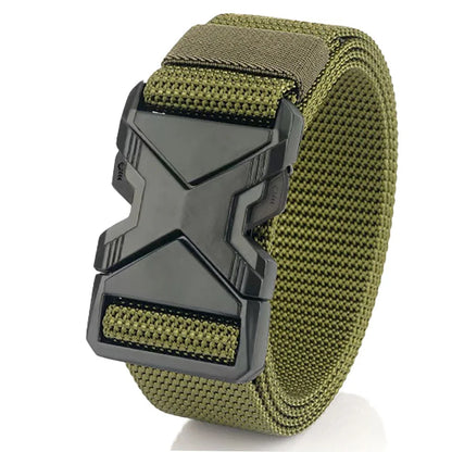 Nylon Braided Belt Men Lightweight Breathable Design – Elegant Men's Accessory | Accessorio Uomo Elegante