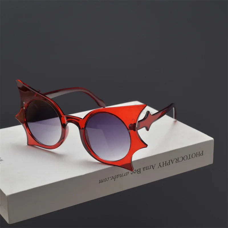 DRAVEN — Bat Sunglasses – Halloween Party Retro  Shades